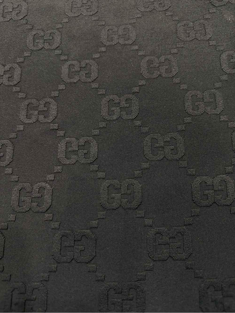Gucci Black Tee and Shorts with Brown Logo-Trim